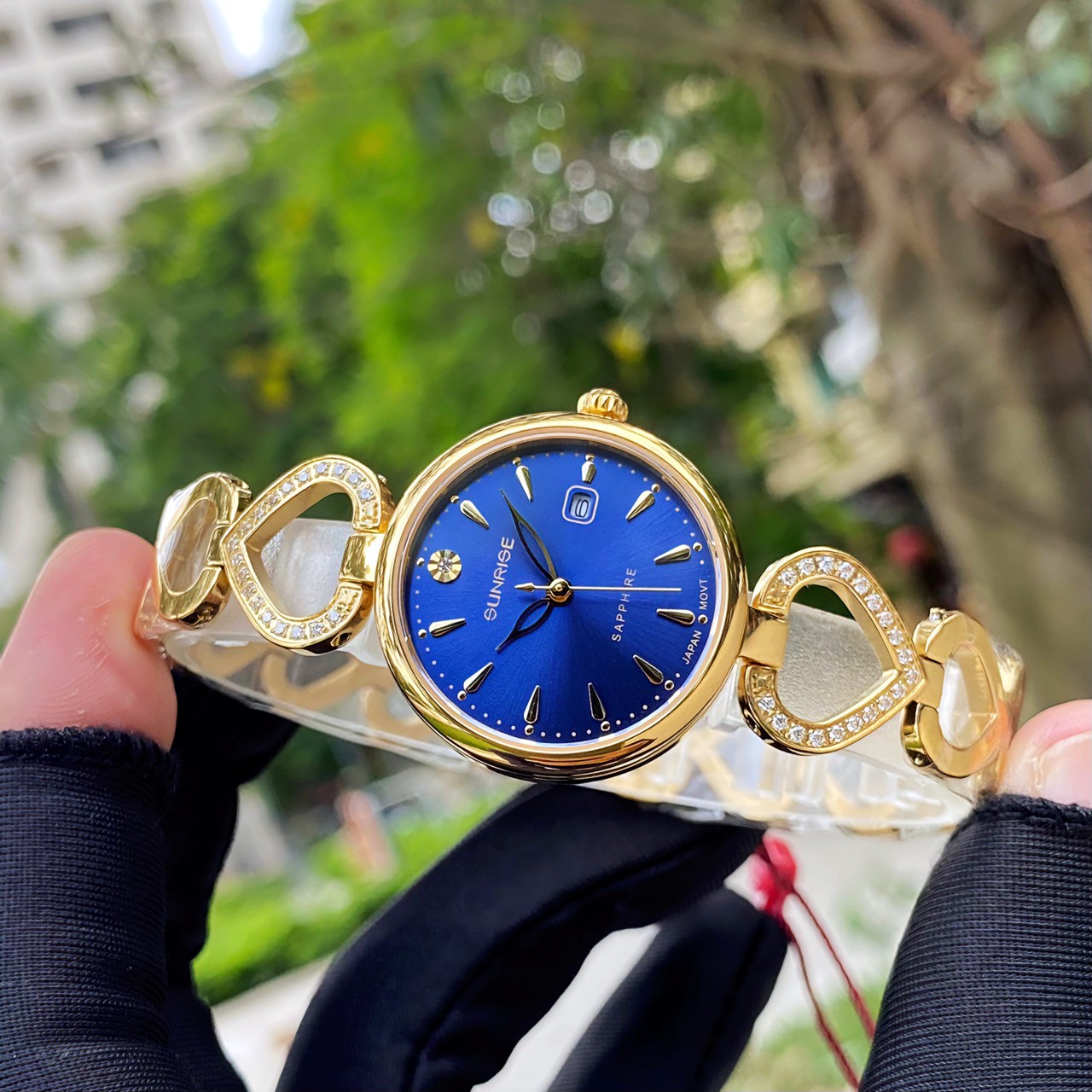 ĐỒNG HỒ LẮC TAY NỮ SUNRISE 9027SA CHÍNH HÃNG