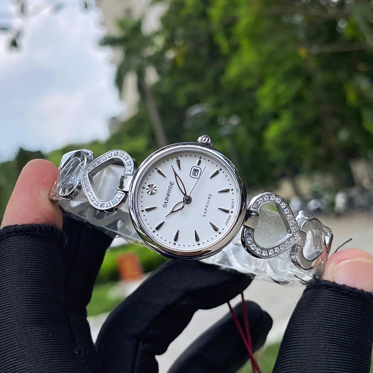 ĐỒNG HỒ LẮC TAY NỮ SUNRISE 9027SA CHÍNH HÃNG