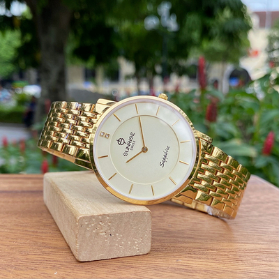 Đồng Hồ Sunrise Siêu Mỏng DM736PWB