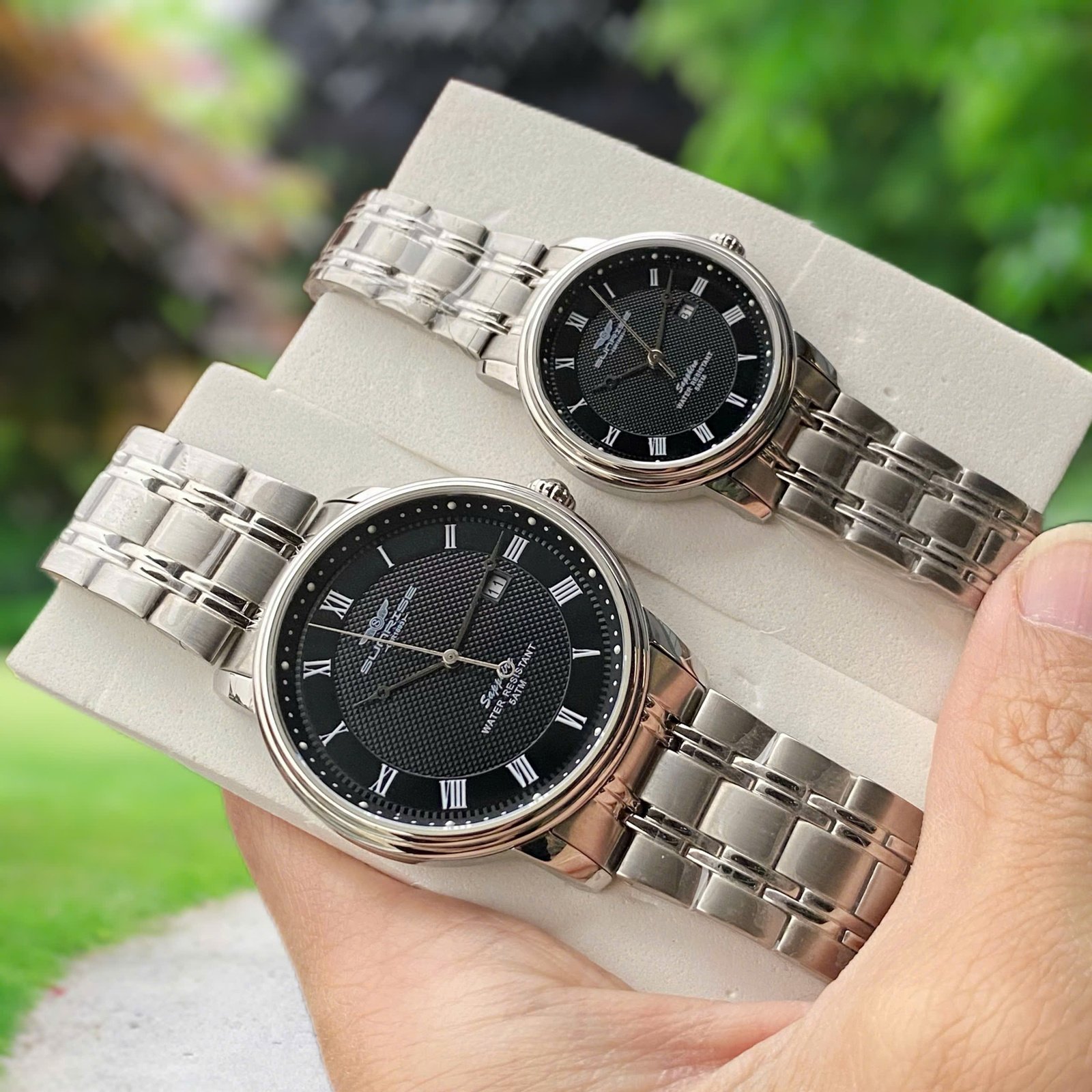 💕💕💕 Đồng Hồ Đôi Sunrise SG8761.1101 & SL8761.1101: Minh Chứng Tình Yêu Vượt Thời Gian