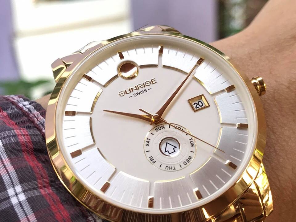 SUNRISE 1115SA | ĐỒNG HỒ NAM 2 LỊCH
