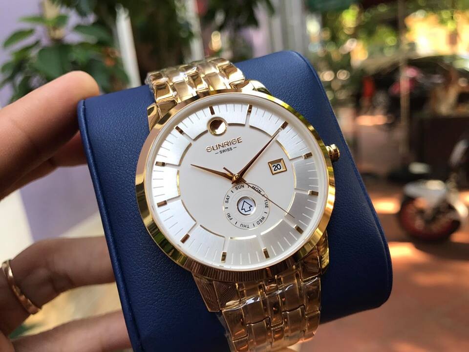 SUNRISE 1115SA | ĐỒNG HỒ NAM 2 LỊCH