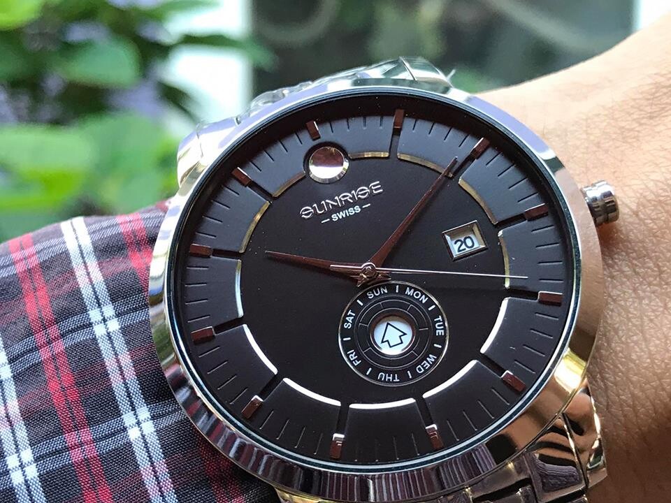 SUNRISE 1115SA | ĐỒNG HỒ NAM 2 LỊCH