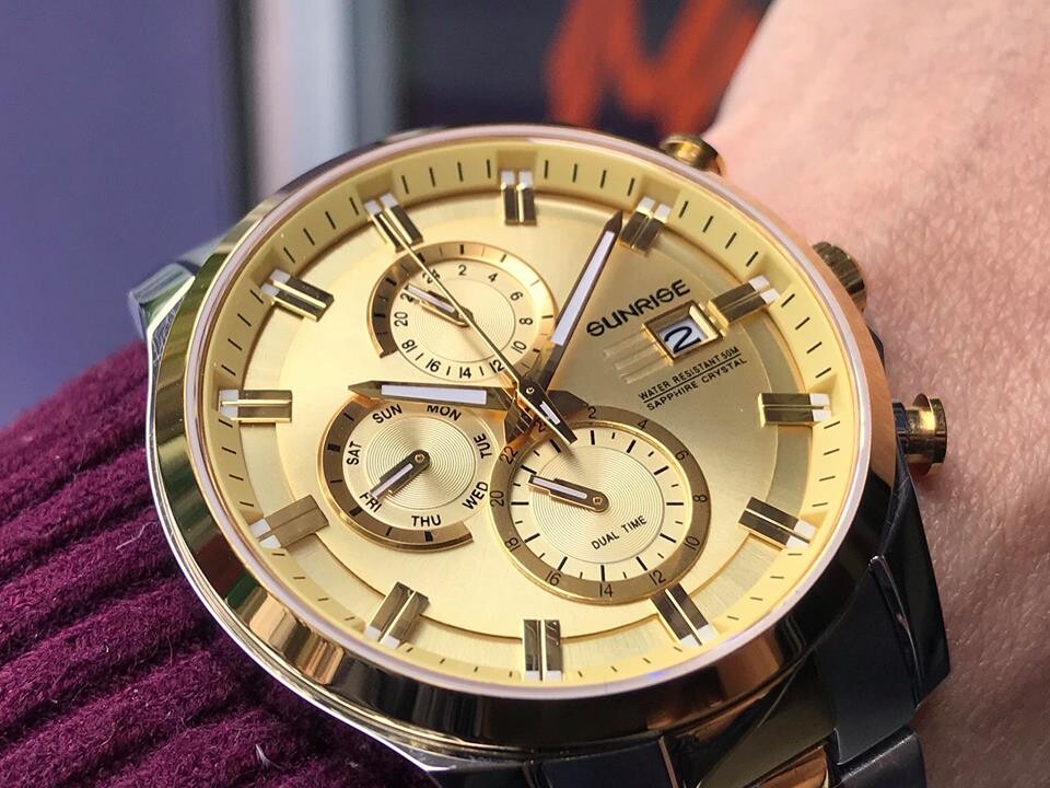 ĐỒNG HỒ NAM 6 KIM SUNRISE 1139SA