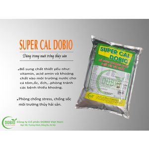 🔴 SUPER CAL DOBIO BỔ SUNG KHOÁNG CHẤT THIẾT YẾU TỐT NHẤT CHO CÁ, TÔM, CUA, ẾCH.