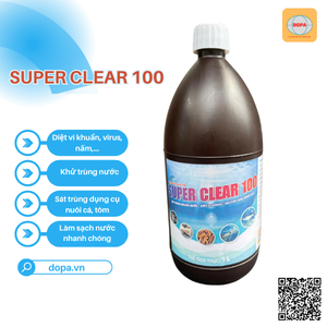 SUPER CLEAR-100: Giải pháp sát trùng ao nuôi tôm cá hiệu quả