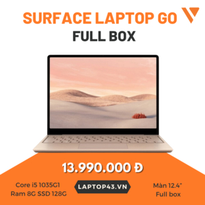 Surface LapTop Go Core i5 1035G1 Ram 8G SSD 128G Màn 12.4” Full box