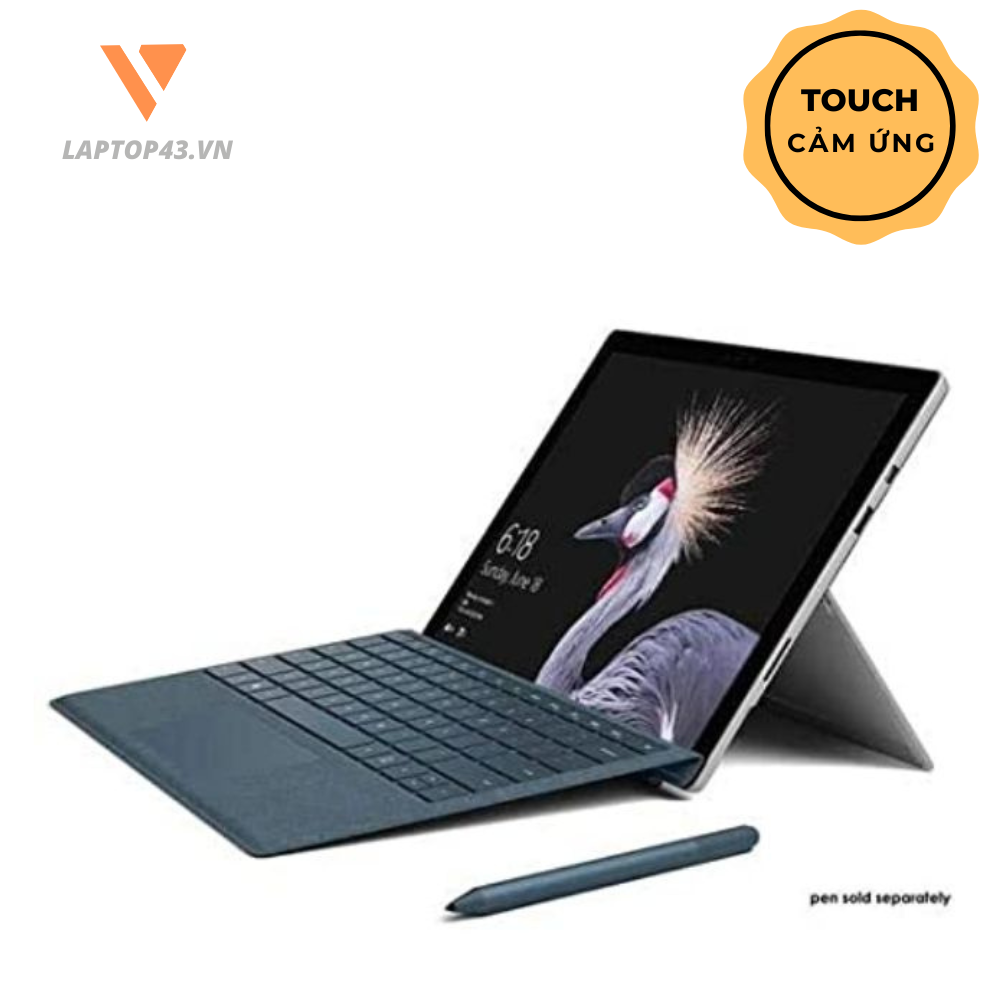Surface Pro 5 core i5 7200U Màn Hình 12.3 2K Touch . Ram 4G SSD 128G Ful Key Bàn Phím ( LTE 4G )