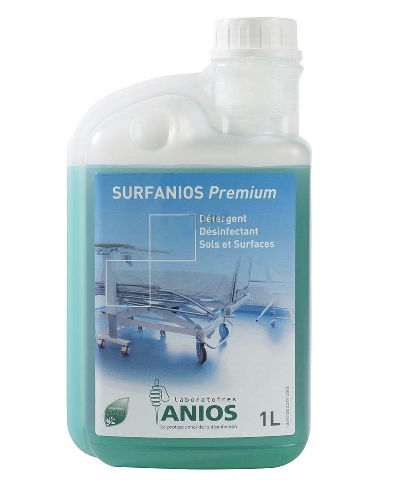 Dung dịch tẩy rửa, khử khuẩn sàn nhà và các bề mặt Surfanios Premium (1 lít, 5 lít)