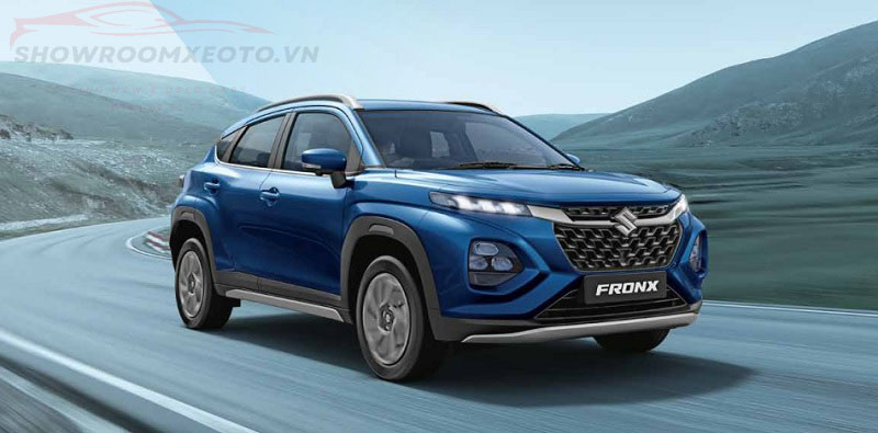 Thân xe của Fronx sở hữu các đường gân dọc thân mạnh mẽ