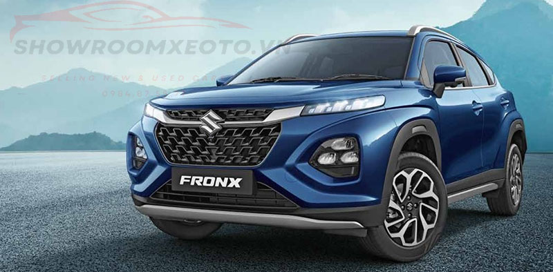 Ngoại thất của Suzuki Fronx thể hiện sự kết hợp giữa phong cách SUV thể thao