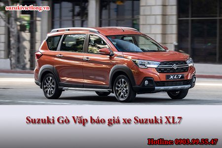 Suzuki Gò Vấp báo giá xe Suzuki XL7 và phân tích ưu nhược điểm