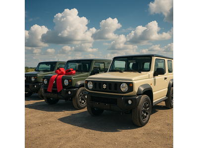 Suzuki Jimny Trắng ngà nóc Đen