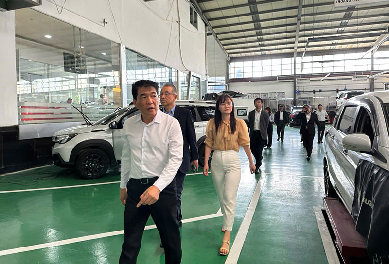 Suzuki Việt Long Đón Tiếp Đoàn Lãnh Đạo SMC Từ Suzuki Nhật Bản