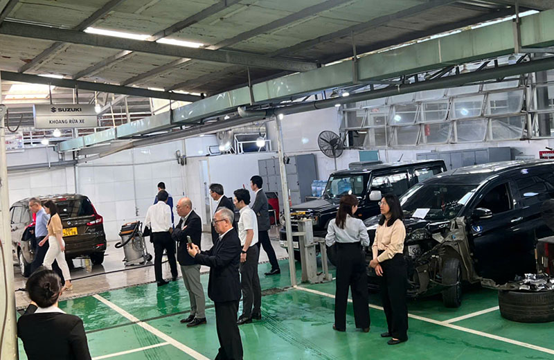 Suzuki Việt Long Đón Tiếp Đoàn Lãnh Đạo SMC Từ Suzuki Nhật Bản