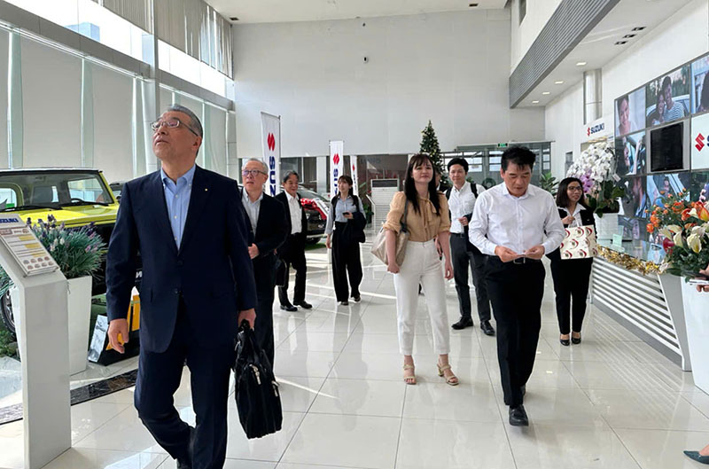 Suzuki Việt Long Đón Tiếp Đoàn Lãnh Đạo SMC Từ Suzuki Nhật Bả