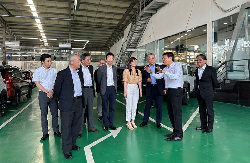 Suzuki Việt Long Đón Tiếp Đoàn Lãnh Đạo SMC Từ Suzuki Nhật Bản