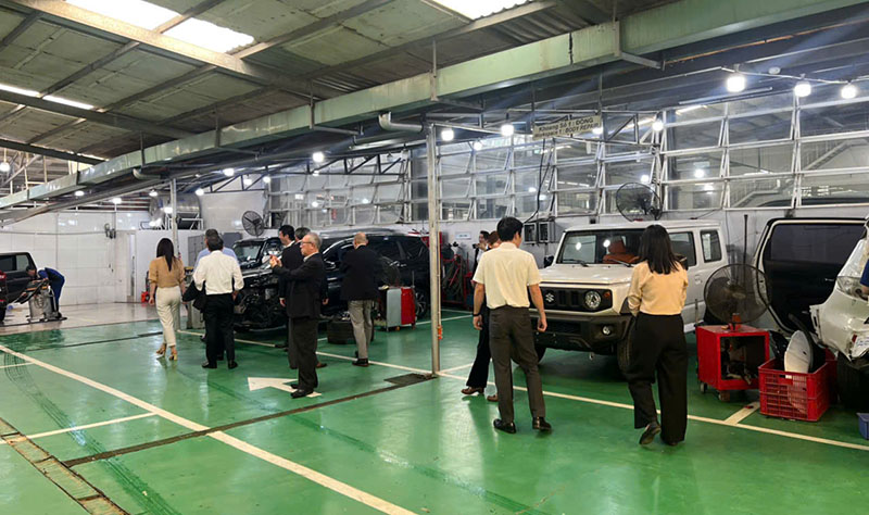 Suzuki Việt Long Đón Tiếp Đoàn Lãnh Đạo SMC Từ Suzuki Nhật Bản