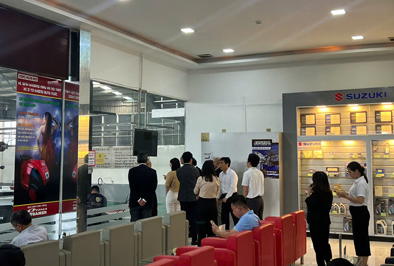 Suzuki Việt Long Đón Tiếp Đoàn Lãnh Đạo SMC Từ Suzuki Nhật Bản