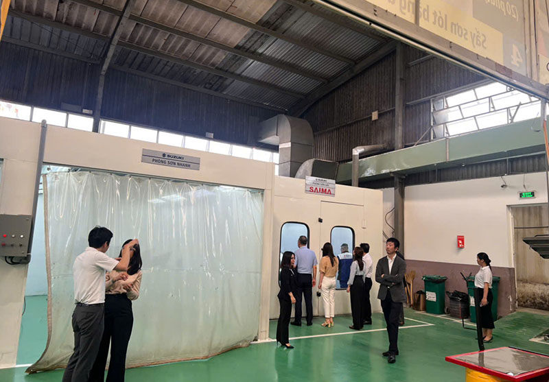 Suzuki Việt Long Đón Tiếp Đoàn Lãnh Đạo SMC Từ Suzuki Nhật Bản