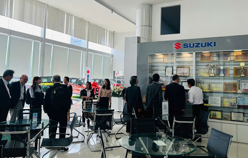 Suzuki Việt Long Đón Tiếp Đoàn Lãnh Đạo SMC Từ Suzuki Nhật Bản