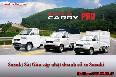 Suzuki Sài Gòn cập nhật doanh số xe Suzuki tăng trưởng