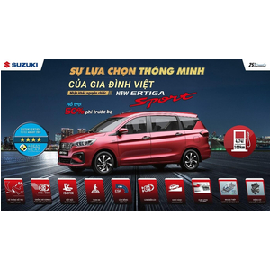 Suzuki Việt Long thông báo chương trình khuyến mãi tháng 8 - kỷ niệm 25 năm Suzuki tại Việt Nam