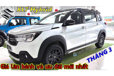 Suzuki XL7 Hybrid 2025 Màu trắng - Giá Lăn Bánh mới nhất Tháng 3, Đánh Giá Chi Tiết | Suzuki Việt Long
