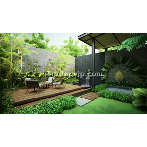 Tiểu cảnh sân vườn mẫu SV22