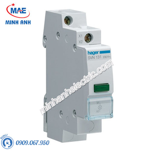 Timer 24h Hager - Model SVN131 dòng Push Button