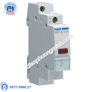 Timer 24h Hager - Model SVN132 dòng Push Button