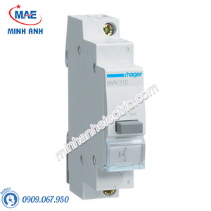 Timer 24h Hager - Model SVN312 dòng Push Button