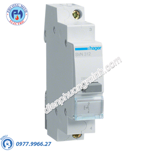 Timer 24h Hager - Model SVN312 dòng Push Button