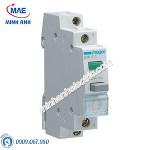 Timer 24h Hager - Model SVN411 dòng Push Button