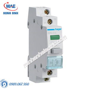 Timer 24h Hager - Model SVN413 dòng Push Button