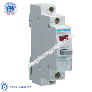 Timer 24h Hager - Model SVN422 dòng Push Button