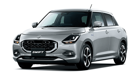 Suzuki Swift Hybrid Màu Ghi Bạc