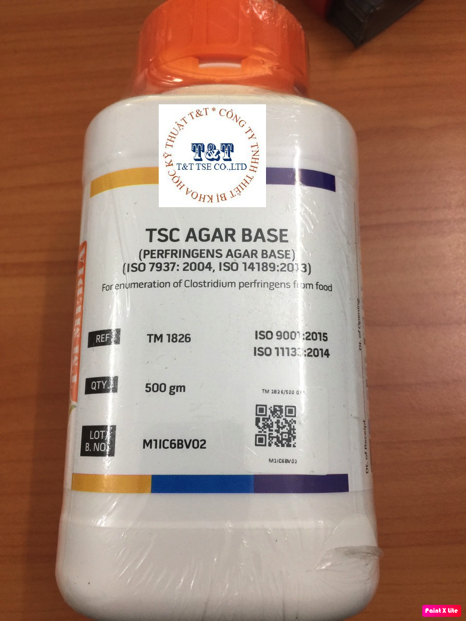 Môi trường vi sinh T.S.C Supplement (Agar T.S.C)