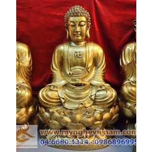 T­ượng Phật Thích Ca bằng đồng, tuong phat tho cung, duc tuong phat ngoi dai sen