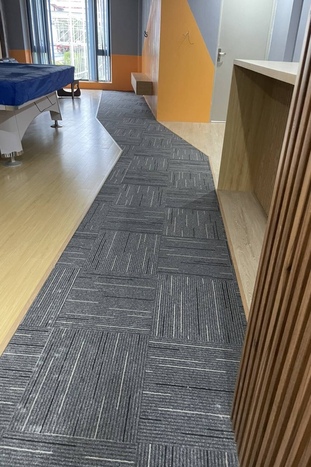 Thảm trải sàn gạch đế cao su KT 50cmx50cm CQ-DUKDT11-02 HNO