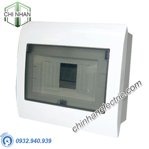 Vỏ Tủ Điện Âm Tường 6 Module - T6 - MPE