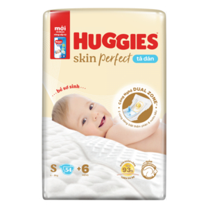 Tã dán huggies skin perfect s