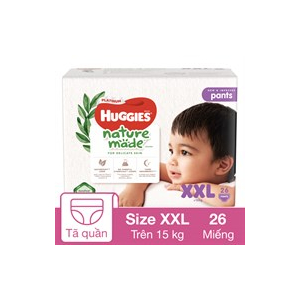 Tã huggies natural quần xxl