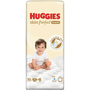 Tã quần huggies skin perfect xl