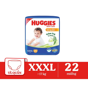 Tã quần huggies skin care xxxl