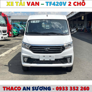 GIÁ XE TẢI VAN THACO TF420V 2 CHỖ MỚI 2025