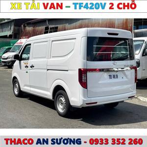 GIÁ XE TẢI VAN THACO TF420V 2 CHỖ MỚI 2025