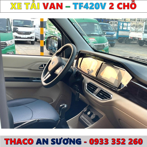 GIÁ XE TẢI VAN THACO TF420V 2 CHỖ MỚI 2025