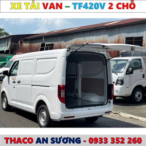 GIÁ XE TẢI VAN THACO TF420V 2 CHỖ MỚI 2025