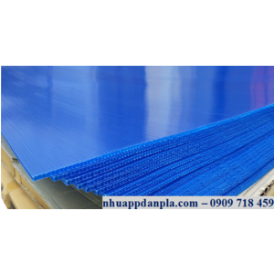 Tấm nhựa pp 5mm xanh tím